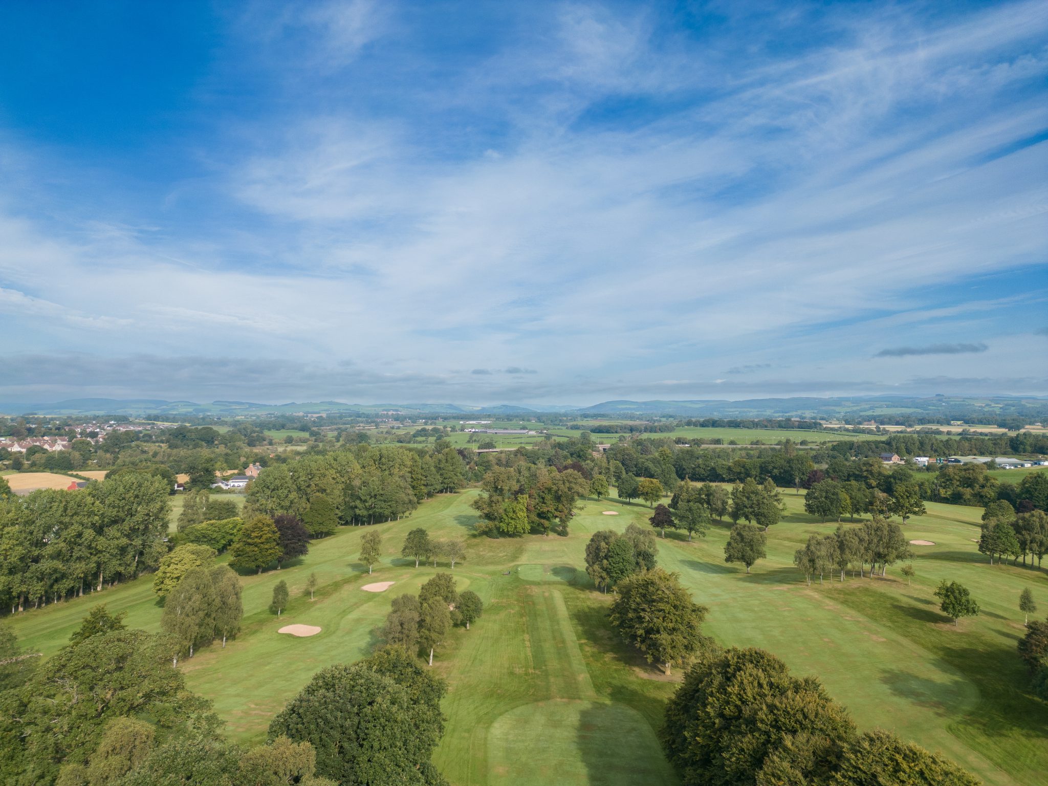 view of golf course